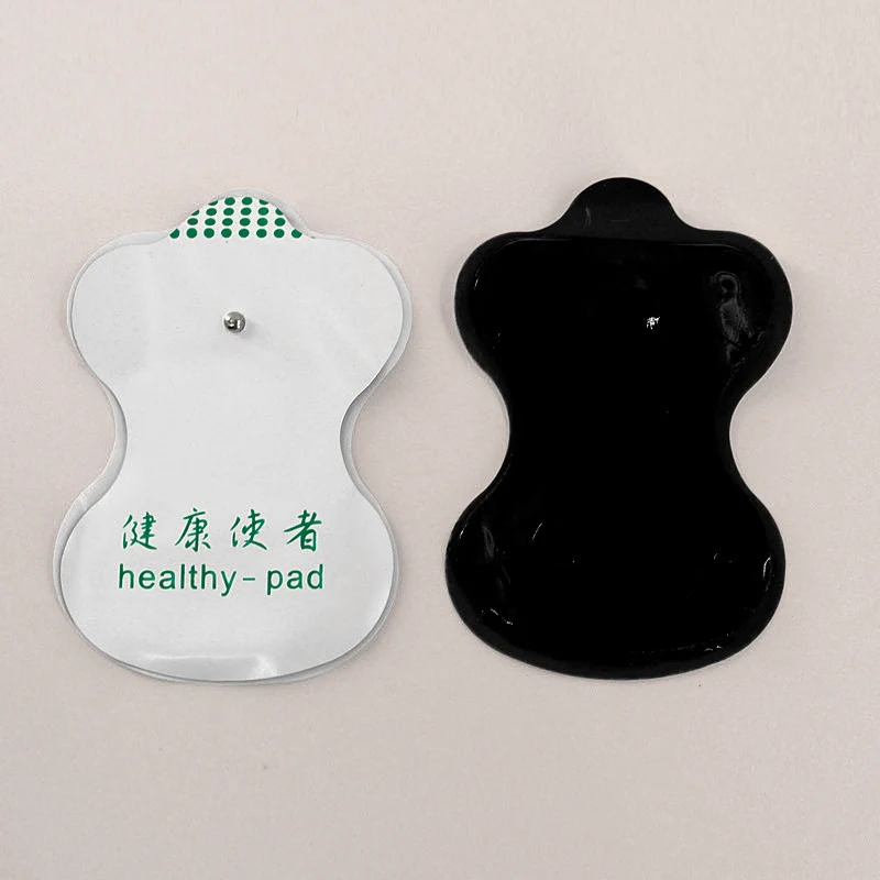 Protable 10PCS White Electrode Pads Digital For Tens Acupuncture Digital Therapy Machine Massager Pad Medium Frequency