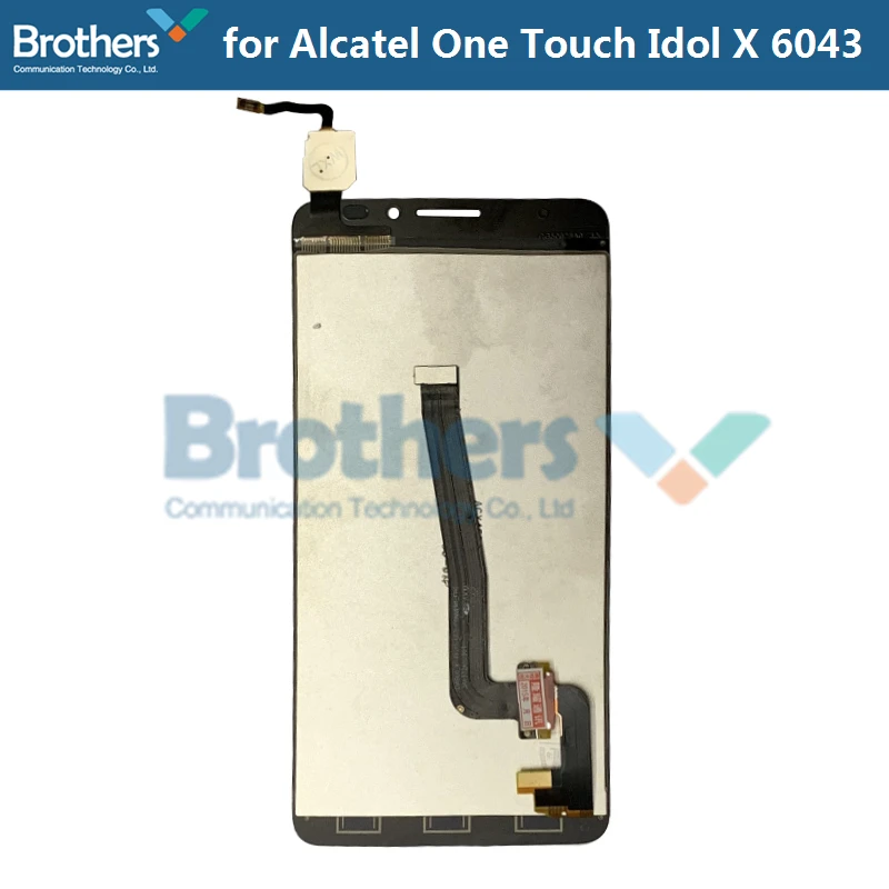 LCD Screen for Alcatel One Touch Idol X 6043 LCD Display Touch Screen Digitizer for Alcatel One Touch 6043 LCD Assembly 5'' AAA (6)