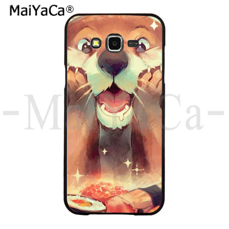 Новинка модный роскошный чехол MaiYaCa с изображением выдры животного для Samsung 2015J1 J5