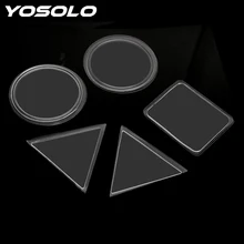 YOSOLO Противоскользящий коврик прозрачный липкий гелевый коврик Волшебная Наклейка на стену Автомобильный держатель для мобильного телефона Противоскользящий коврик держатель для планшета, телефона