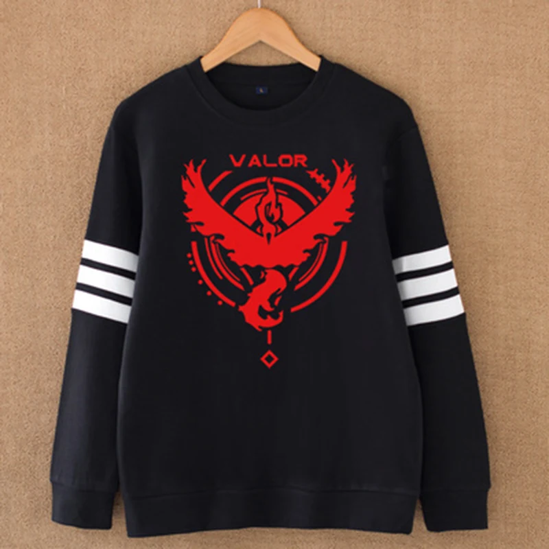 

2019 Pokemon Spring Warm Hoodies Sweatshirt Men/Women Anime Pikachu Boy O-collar pullover Hoodie Plus