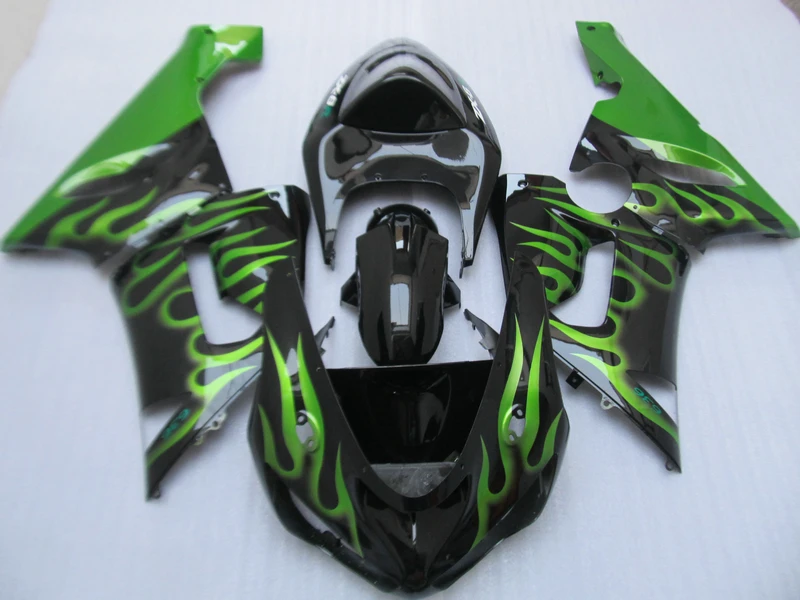 Комплекты обтекателей ABS для Kawasaki NINJA ZX 6R 2005 2006 Вторичный рынок zx6r 05 06 Обтекатели с