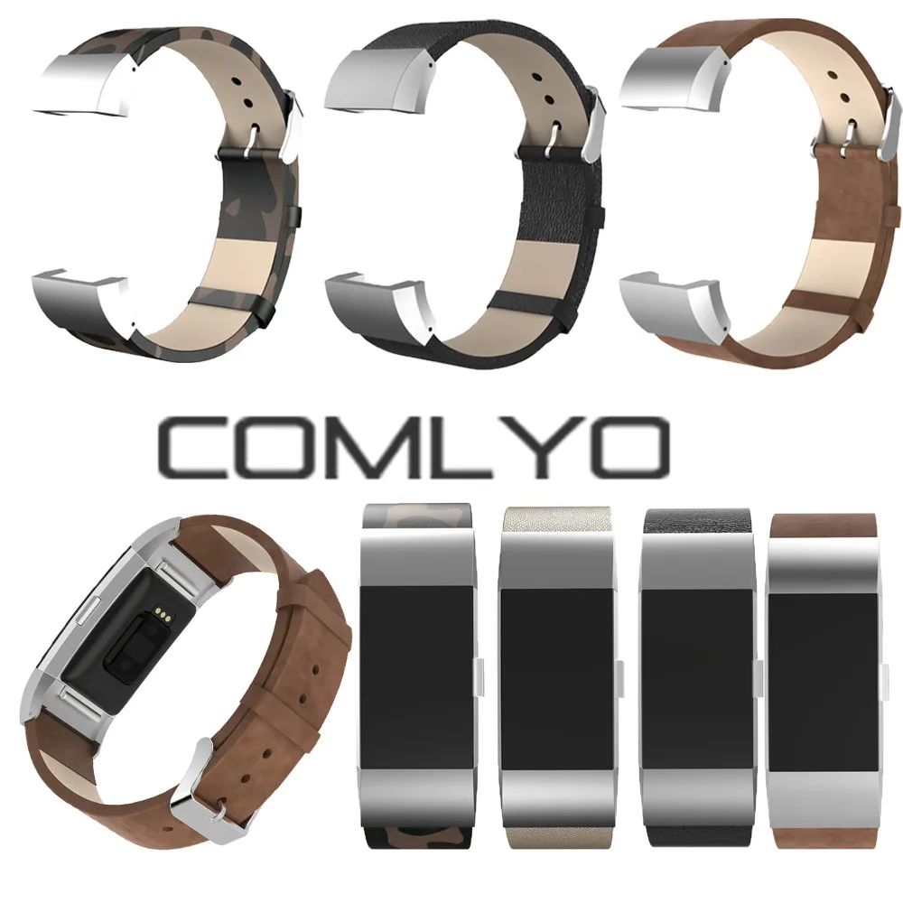 Leather strap For Fitbit charge 2 Band bracelet for fitbit charge 2 Strap smart