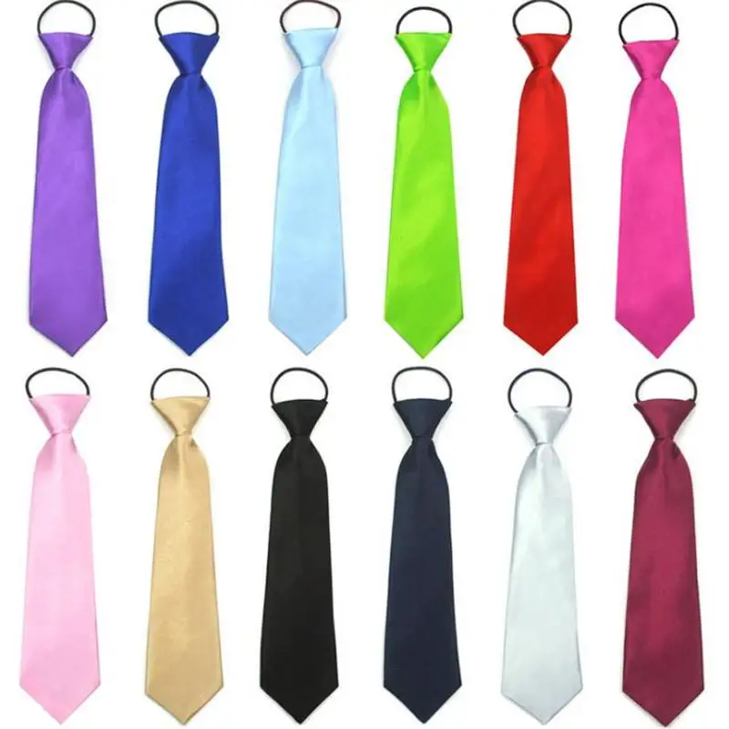 maïs Herenhuis Vormen Kind Stropdas Solid Tie Kinderen Stropdassen Kid 'S Elastische Touw Das  Knooppunt Klaar Gemakkelijk Tie Rood Oranje Roze Blauw 2 stks/partij -  AliExpress