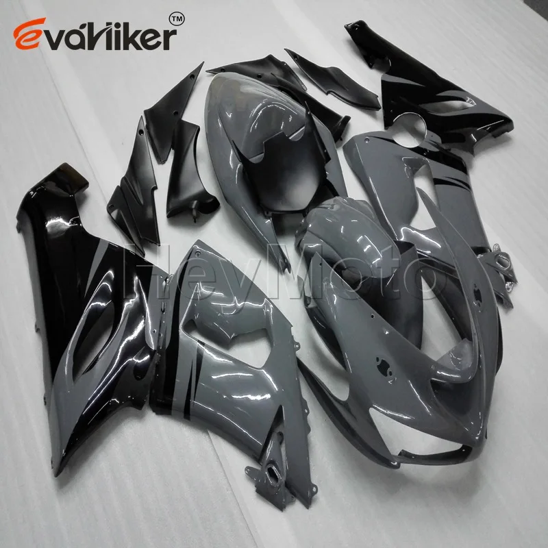 Капот мотоцикла на заказ для ZX-6R 2005-2006 ZX 6R 05 06 ABS мотоцикл обтекатель заказ+ черный