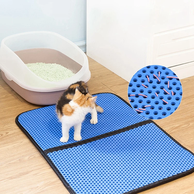 scatter control litter mat