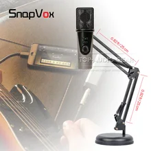 Настольная подвеска микрофонная подставка ножничный кронштейн для крепления микрофонной стойки крепление для APOGEE Mic+ MIC+ Plus 96 K 96 K USB