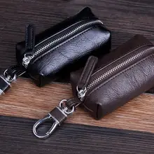Автомобильный кошелек для ключей мужской деловой pu кожаный мини-кошелек для монет