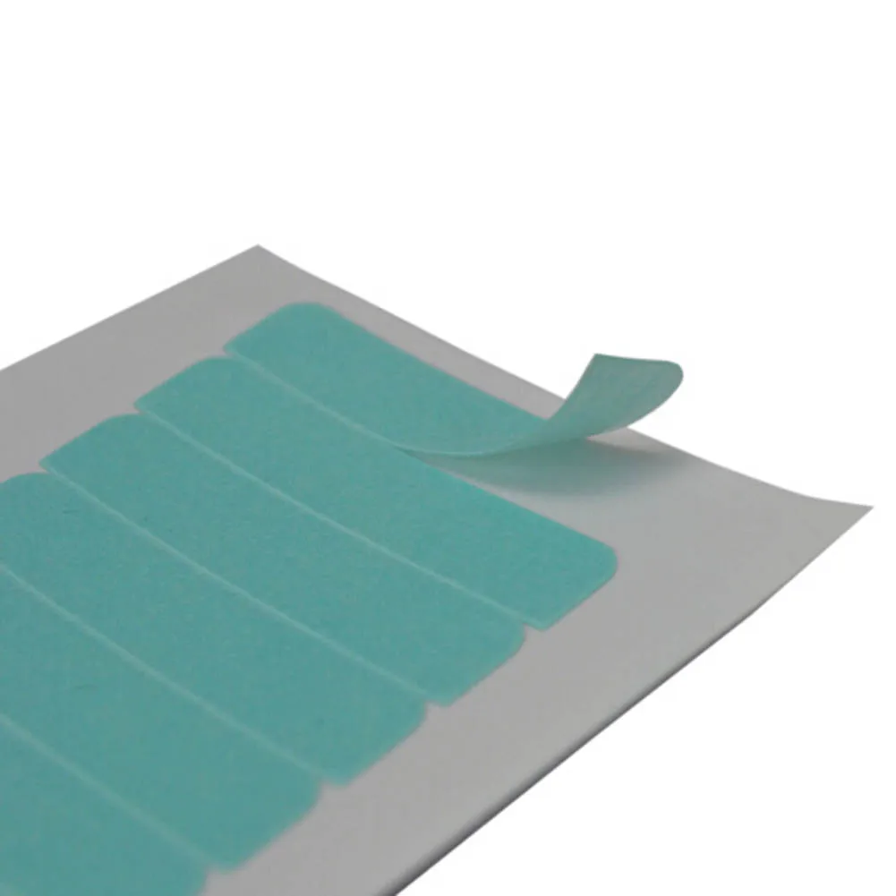 

12pcs/sheet 0.8*4CM SUPER HAIR TAPE adhesive Double Side Tapes for Tape Hair Extensions ATTACHING
