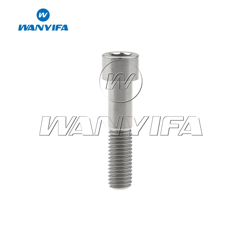 Discount Wanyifa Titanium Bolt Screw M10x25 30 40 45 50 55 60 70mm Column Head for Bicycle Frame Bike Part 5