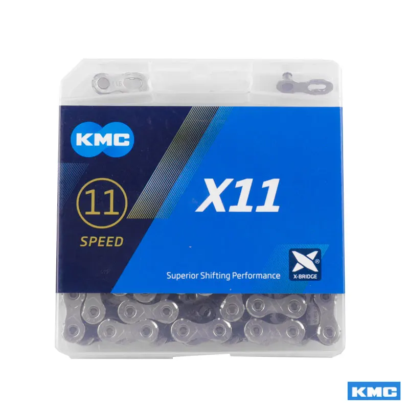 Цепь для скоростного велосипеда KMC 11 X11 X11EL X11SL MTB дорожный велосипед X мост