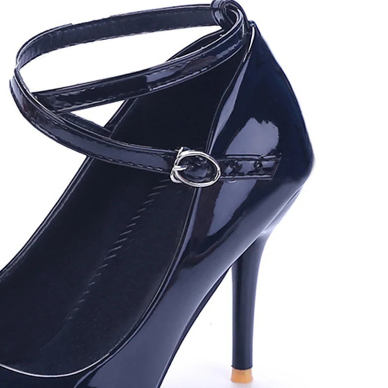 VTOTA Women Leather Pumps High Quality High Heels Pointed Toe Zapatos Mujer Shallow Mouth Sexy Pumps High Heel Shoes Woman P102
