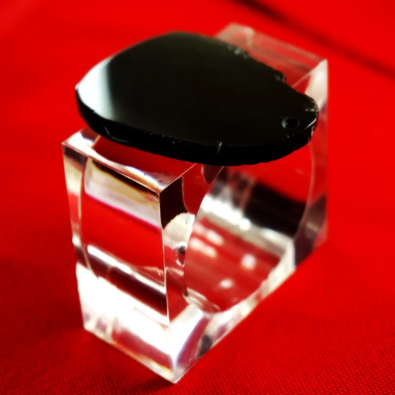 Clear Crystal Napkin Ring With Agate ,acrylic Napkin Holder, Free