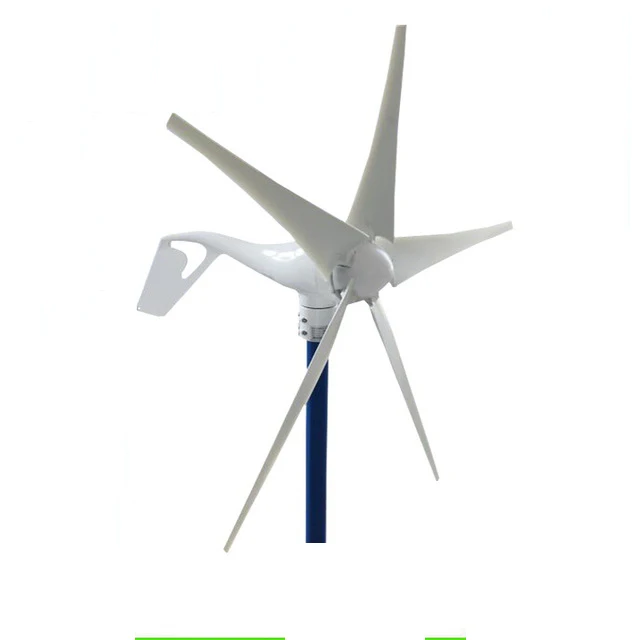 400w wind turbine Max power 600w 5 blades small wind mill low start up wind generator + 400w wind controller