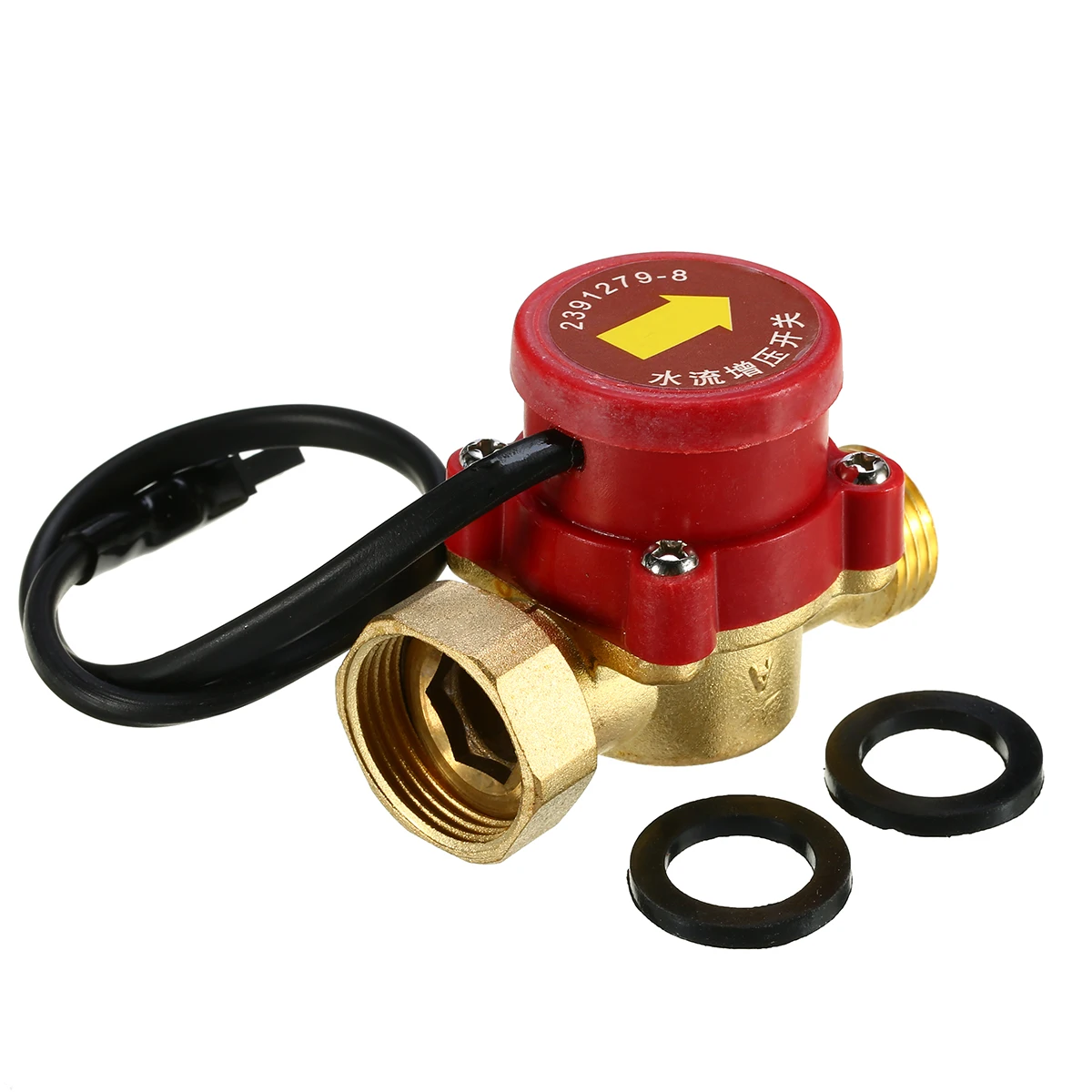 1pc AC 220V 120W Water Flow Sensor Durable Male Thread Connector Circulation Pump Water Flow Pressure Switch Mayitr