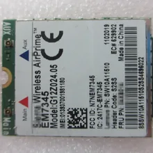Открыл Беспроводной AirPrime EM7345 NGFF LTE HSPA+ EVDO 4G модуль сетевой карты FRU 04X6092