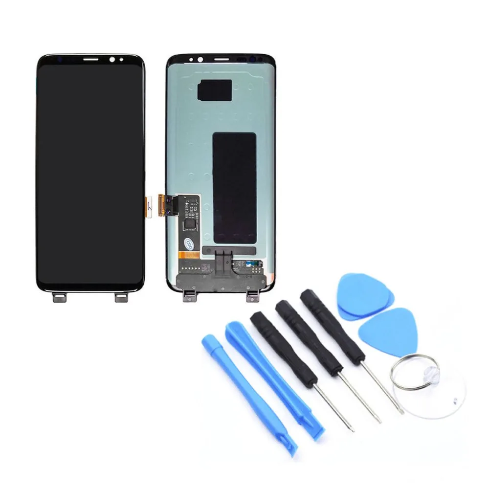 

For Samsung S8 Plus G955F/G955AVTP LCD Display Touch Screen Digitizer Assembly without Frame Mobile Phone Replacement Parts