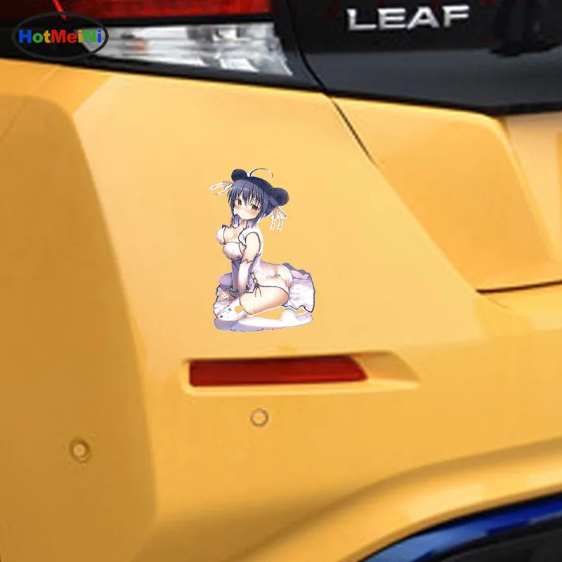 HotMeiNi автостайлинг Аниме Сексуальная красота JDM аниме Наклейка на окно 3D
