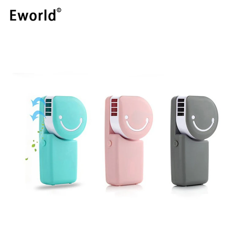 Eworld M81 휴대용 미니 에어컨 USB 충전식 물 냉각 팬 홈 오피스 야외 휴대용 마이크로 쿨러 팬 선물