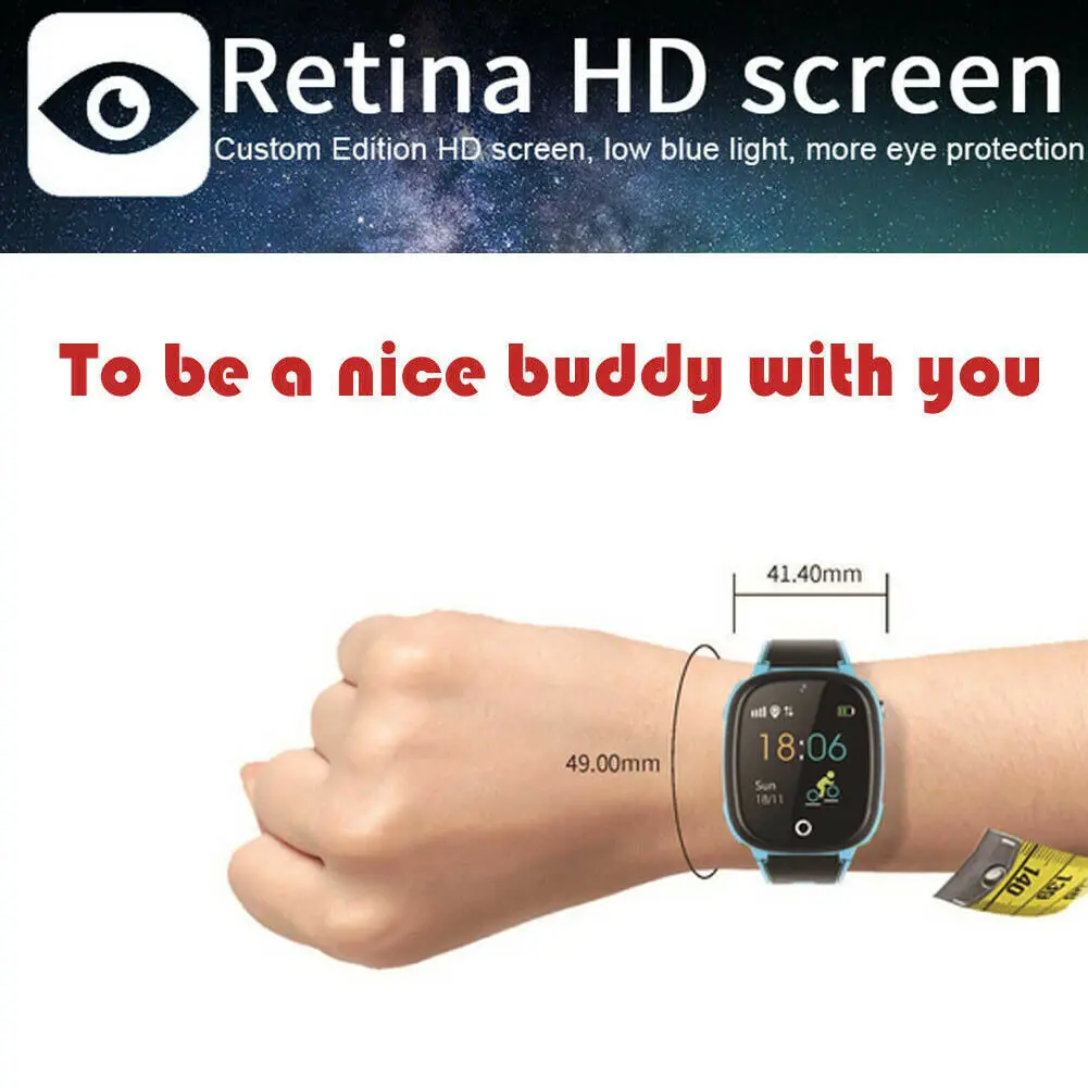 2019 Hot HW11 kids Smart watch Waterproof Android Wearable Device GPS SOS Call Kids Safe Bluetooth Pedometer Smart Watch