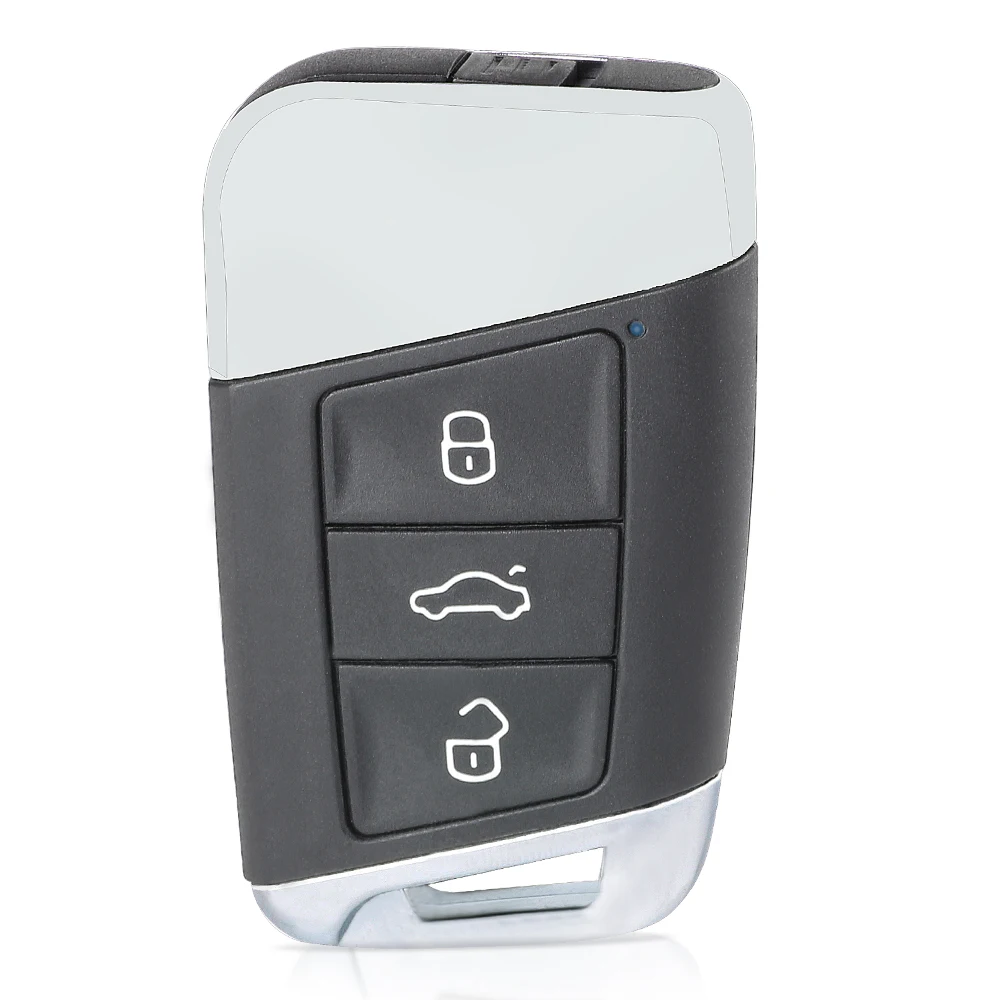 KEYECU P/N: 3G0 959 752 Smart Remote 3 Buttons For Volkswagen VW Magotan  Superb A7 Passat B8 2015 2016 2017 2018 434MHz Key Fob