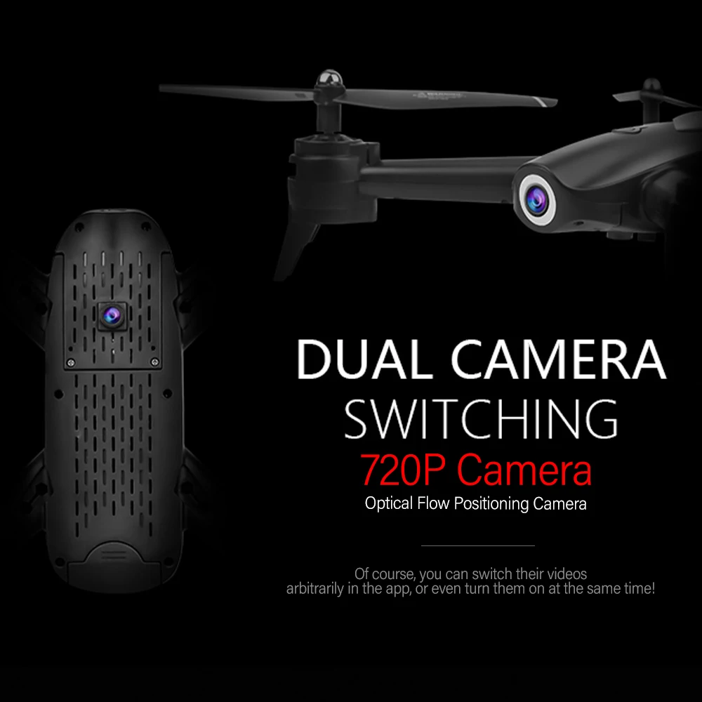 S165 дрона с дистанционным управлением с Камера 720 P Wi-Fi FPV Квадрокоптер с оптической позиции удержания высоты жест Квадрокоптер для фотографий для детей
