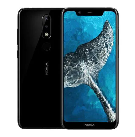 Nokia X5 2018 3G RAM 32gb ROM 3060mAh 13.0MP 3 Камера Двойная Sim Android LTE отпечаток пальца новый