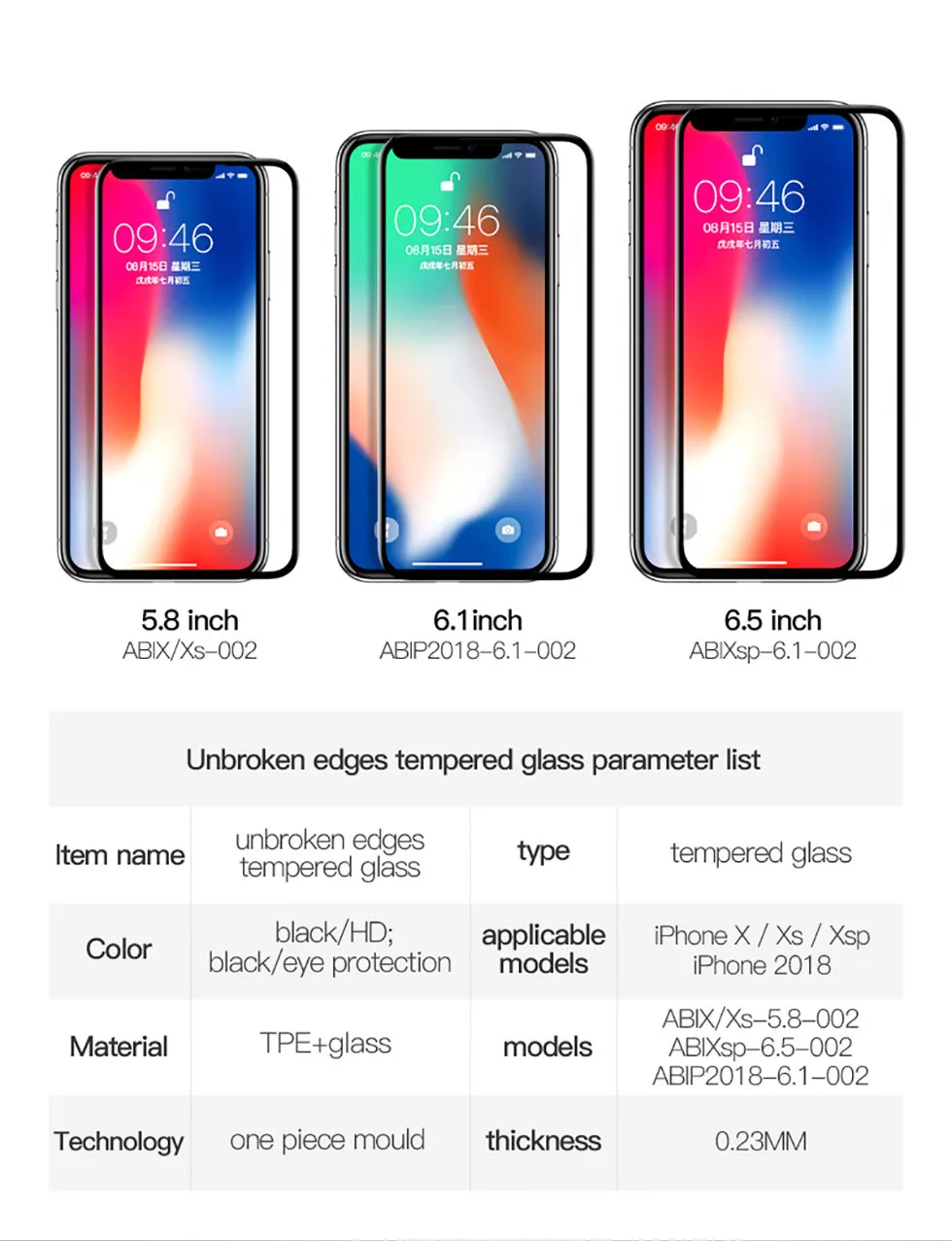 TOTU закаленное стекло для iPhone xr/xs max защита экрана Мягкий край пленка Защитное стекло для iPhone xr/xs mas