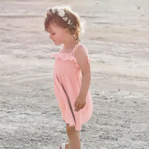 baby girl beach cover up