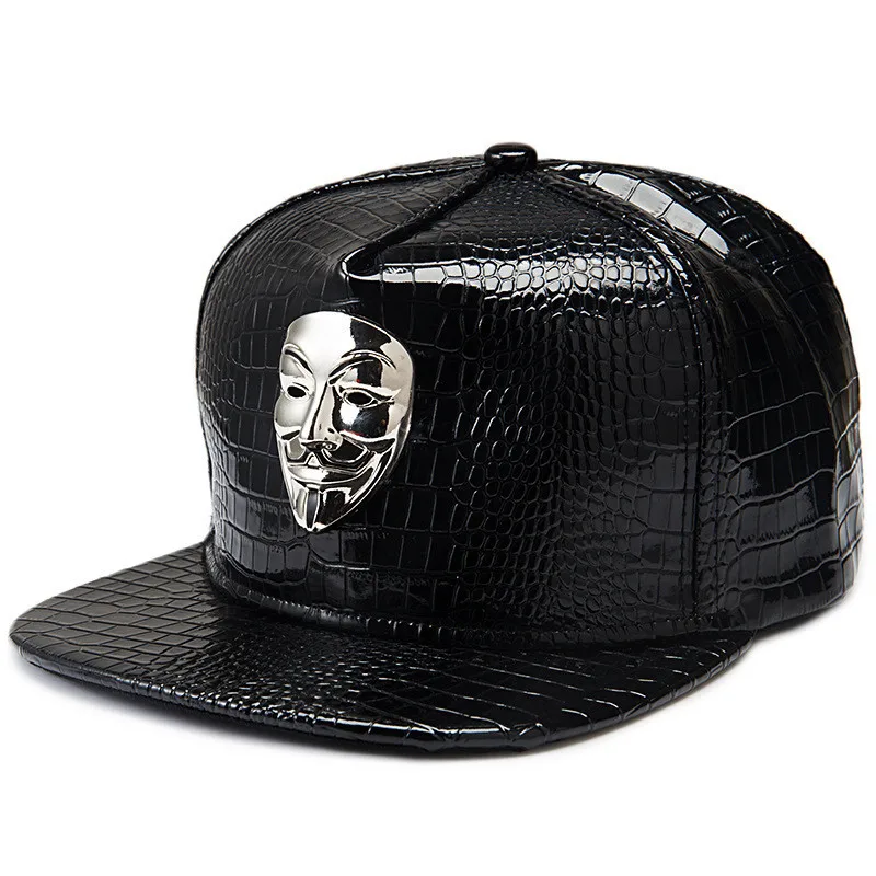 Панк Хип Хоп Snapback шапки V для Vendetta бейсбольные кепки Черные Шляпы прямые полями улица Bboy Рэппер танцор MC DJ Skate Gorras