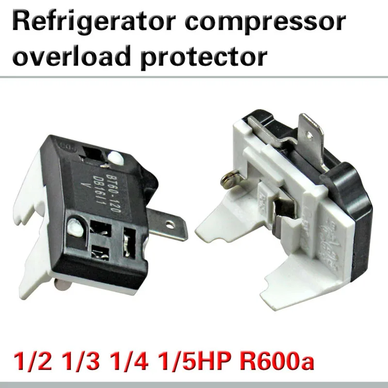 1/5HP Refrigerator overheat overcurrent Protector For Freezer Compress or Power Tools Accessoriesl