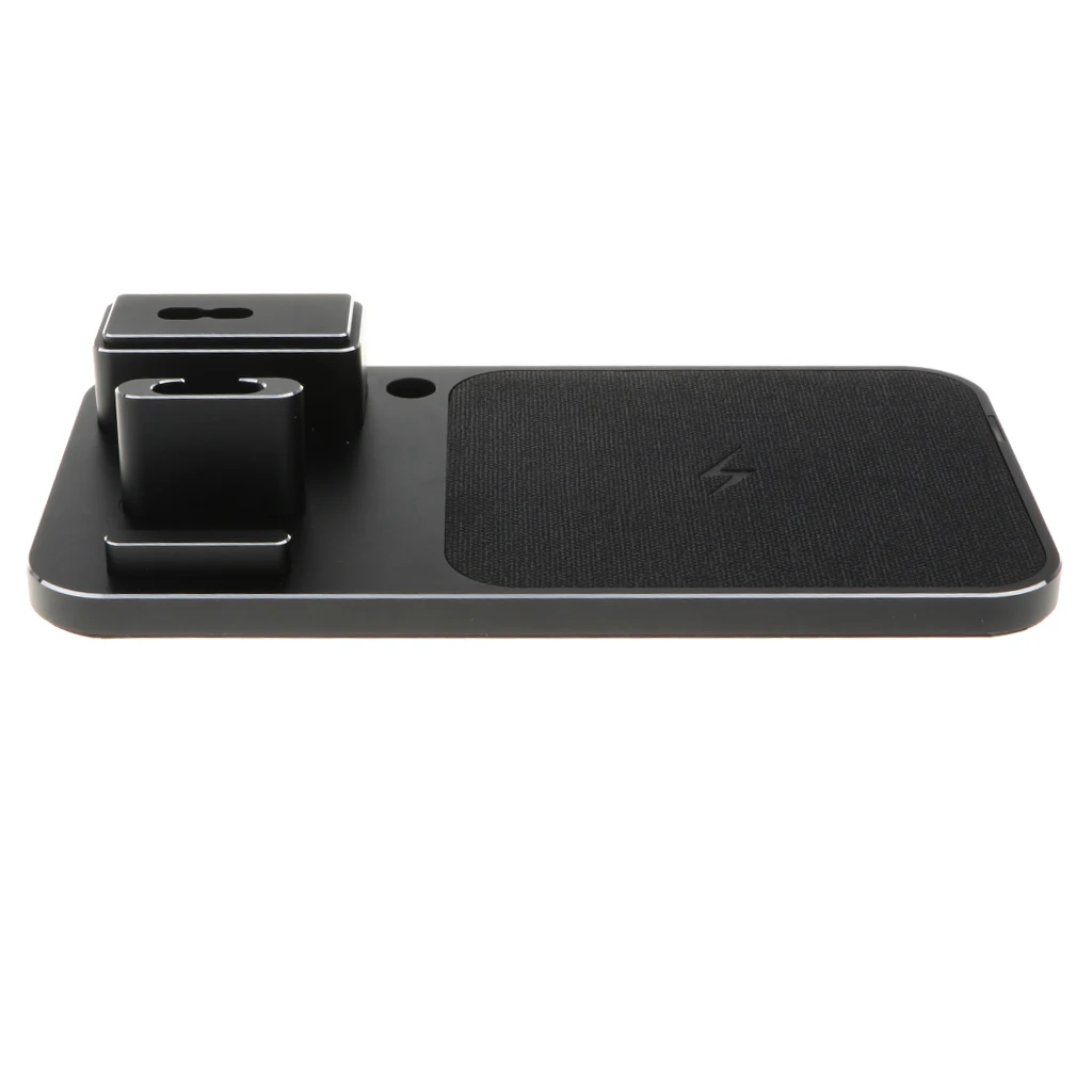 

10W 4 In 1 Fast Qi Wireless Charger for IPhone X/8/XS Pad Charging Station Charger for Samsung GalaxyS9 / S9 Plus/Note8/S8/S7
