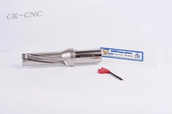 

hight quality WC-3D-28 C32 U drill indexable drill CNC TOOL 28mm-3D Machining length=84mm for WCMX050308 insert