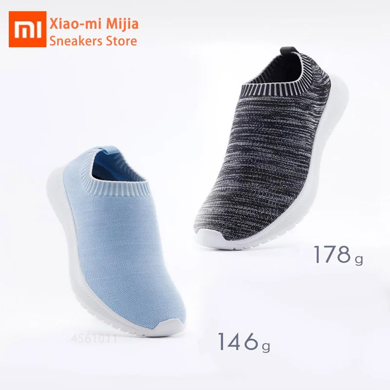 Xiaomi Mijia U REVO; дышащие кроссовки из сетчатого материала; коллекция года; сезон весна-лето; слипоны на платформе; мягкая прогулочная обувь на плоской подошве; для мужчин и женщин