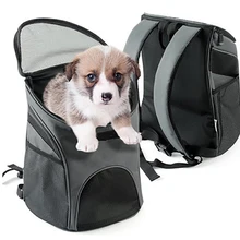 Сумки с двойными лямками для плеч, BackMesh голова переноска дышащая маленькая собака рюкзак шт. Домашний питомец собака снаружи дорожная сумка Портативный сумка кошка сумки