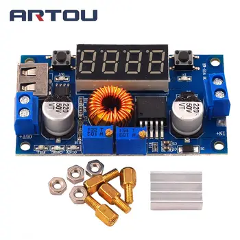 

DC-DC XL4015 5A Digital LED Drive Lithum Battery Charger Module CC/CV USB Step Down Buck Converter With Voltmeter Ammeter