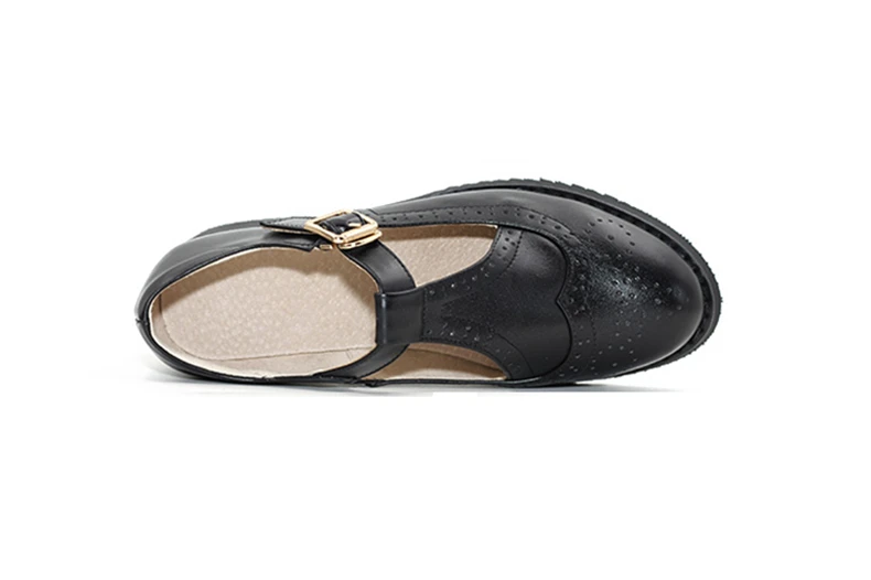 Женские сандалии-оксфорды из натуральной кожи; женская обувь ручной работы в винтажном стиле с круглым носком и пряжкой; коричневые летние туфли-оксфорды