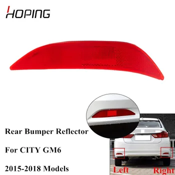 

Hoping Car Styling Rear Reflector LED Fog Lamp rear Bumper Light For HONDA CITY 2015 2016 GM6