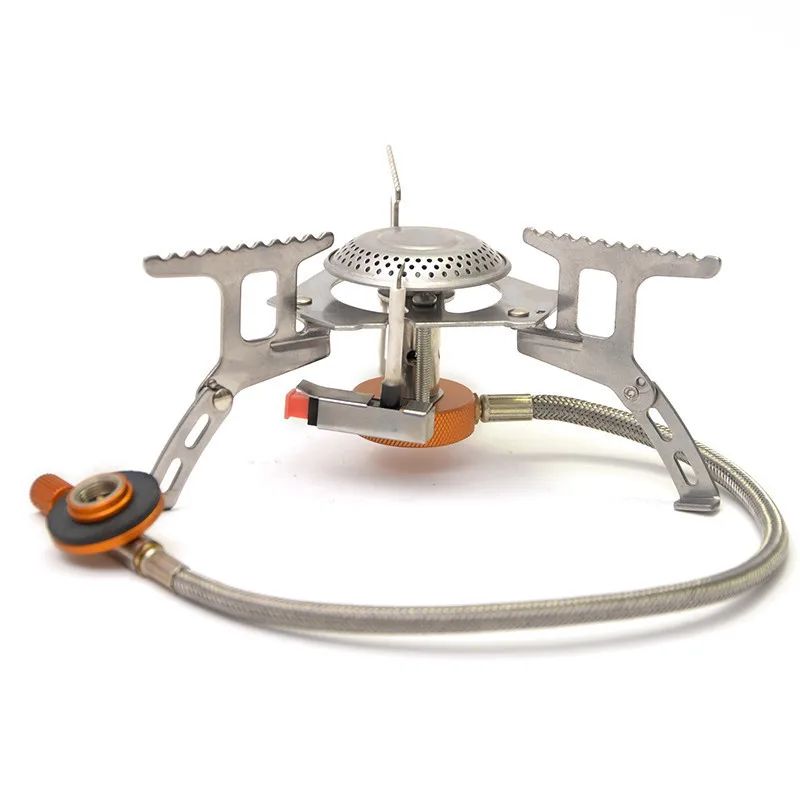 

3500W Outdoor Gas Stove Camping Gas burner Folding Electronic Stove hiking Portable Foldable Split Stoves