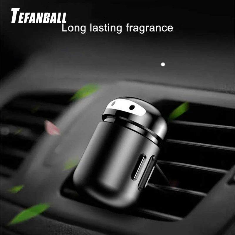 

Car Freshener Alloy Mini Robot Vent Clip Perfume Diffuser Decor Automobiles Internal Solid Balm Smell Air Purifier Accessories