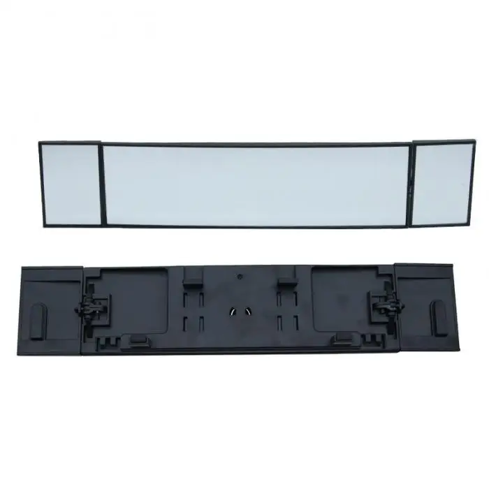 Carro Grande Curva Convexo Interior Refletor Clipe Tri-fold Panorâmica Espelho Retrovisor F-melhor 5 Espelho convexo
