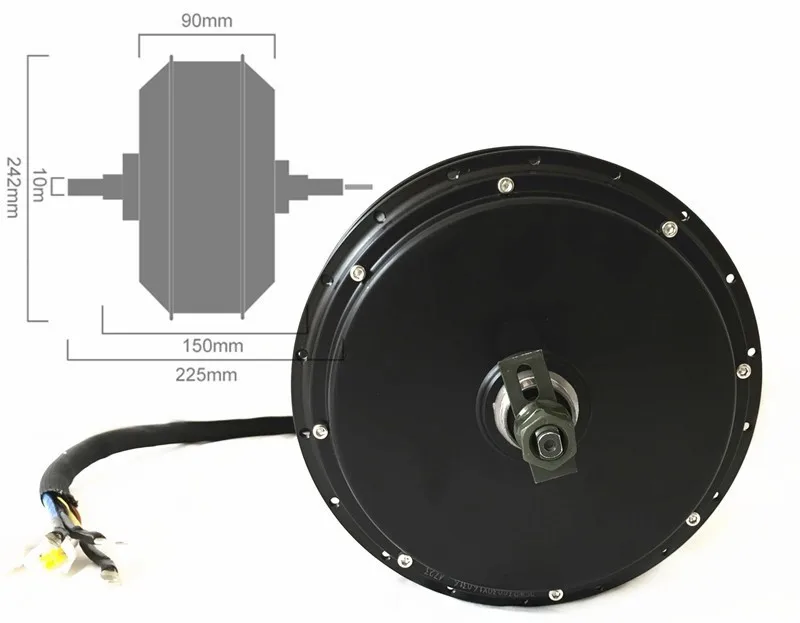 Discount Programmable TFT Color Display QS V3 Ebike 72v 5kw Rear Wheel Electric Bicycle Motor Kit 72V 5000W Electric Bike Conversion Kit 4 Discount Programmable TFT Color Display QS V3 Ebike 72v 5kw Rear Wheel Electric Bicycle Motor Kit 72V 5000W Electric Bike Conversion Kit 4