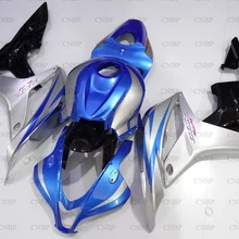 Для Honda CBR600RR 2007-2008 обвес CBR 600 RR 08 комплекты обтекателей, CBR 600 RR 07 синий серебристый, черный обтекатели