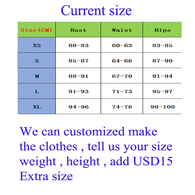 Cloth size