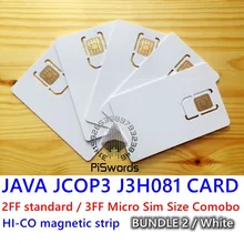 JAVA Карта JCOP3 J3 J3H081 JCOP3P60 80 к с Hi-co Mag 2FF стандарт 3ff микро sim-карта Размер IC подключение смарт-карты