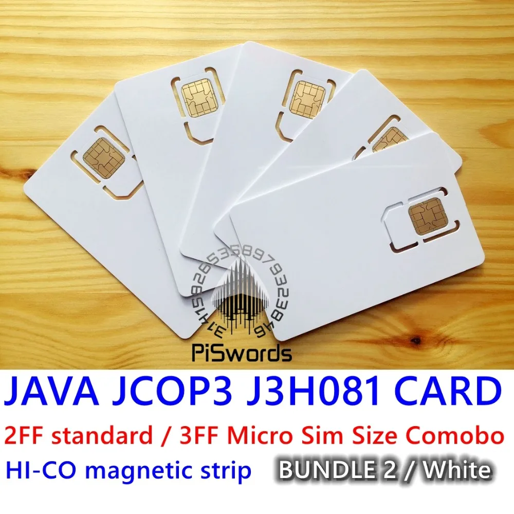 JAVA карта JCOP3 J3 J3H081 JCOP3P60 80K с Hi co Mag 2FF стандартная 3ff micro sim Размер IC подключение смарт