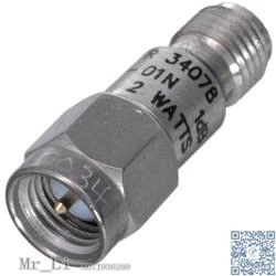 

M3933/25-74N Attenuators - Interconnects SMA Atten M/F 2W 8d