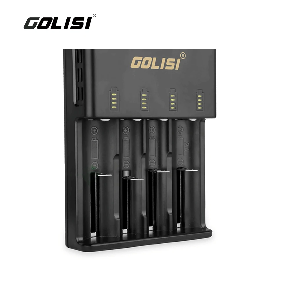 Оригинальное зарядное устройство Golisi Digi O2/O4 Li-Ion 0.5A/1A/2A зарядное устройство US Plug зарядное устройство без аккумулятора