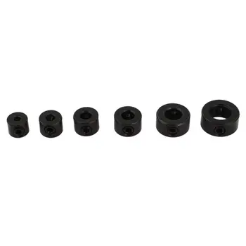 

6-in-1 3-10mm internal diameter drill depth limiter depth stop set black