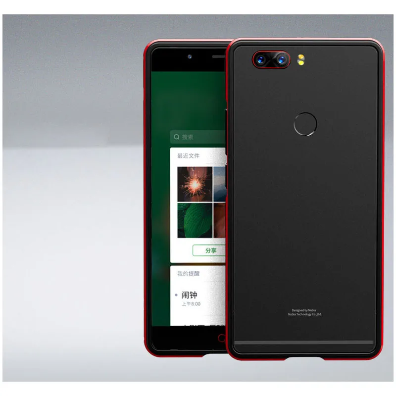 Бампер для zte nubia z17 nx563j оригинальный роскошный защитный чехол ультратонкая